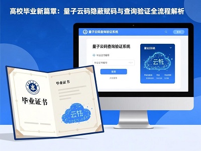 高校毕业证书新篇章：量子云码隐蔽赋码与查询验证全流程解析