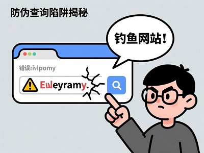 防伪查询陷阱揭秘：如何识别域名拼写错误避免钓鱼网站诈骗