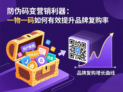 防伪码变营销利器：一物一码如何有效提升品牌复购率