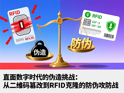 直面数字时代的伪造挑战：从二维码篡改到RFID克隆的防伪攻防战