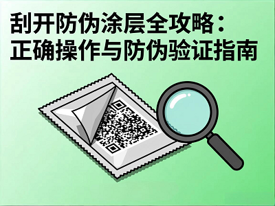 刮开防伪涂层全攻略：正确操作与防伪验证指南