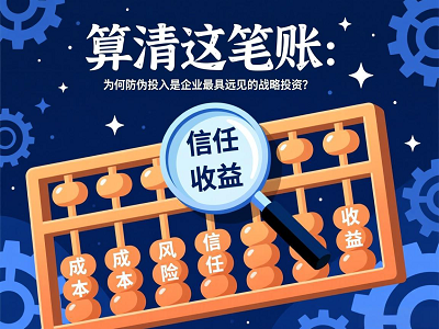算清这笔账：为何防伪投入是企业最具远见的战略投资？