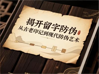 揭开留字防伪：从古老印记到现代防伪艺术