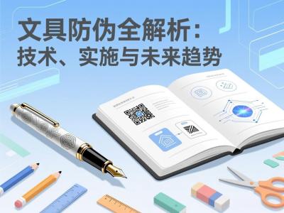 文具防伪全解析：技术、实施与未来趋势